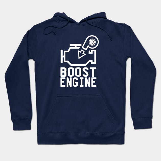 Engine Booster Hoodie by enmull